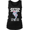 Image of Sister Shark Women Tank Top Shirt Doo Doo Doo Official VnSupertramp Apparel