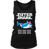 Image of Sister Shark Women Tank Top Shirt Doo Doo Doo Official VnSupertramp Apparel