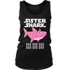 Image of Sister Shark Women Tank Top Shirt Doo Doo Doo Official VnSupertramp Apparel