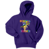 Image of VnSupertramp Roaring Kindergarten Dinosaur T-Rex Youth Hoodie Back to School