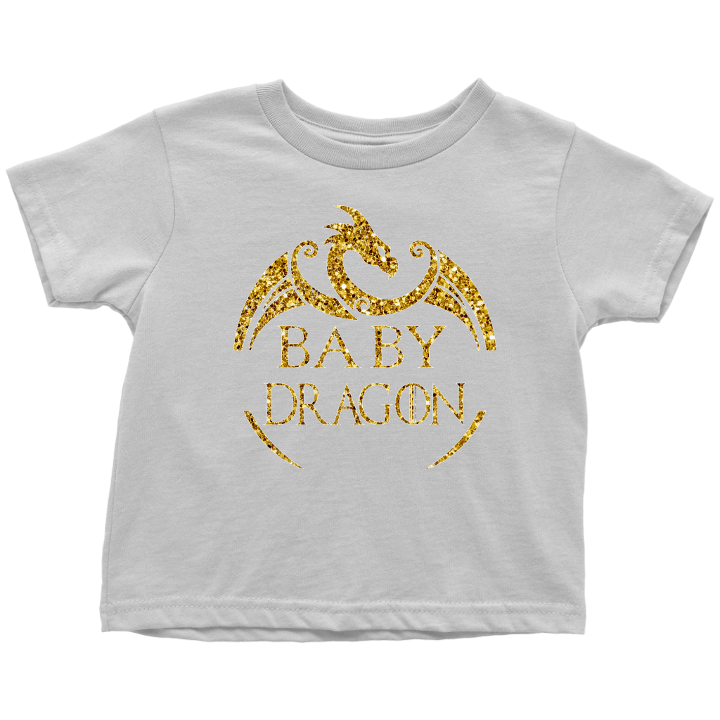 VnSupertramp Baby Dragon Toddler T-shirt For Boys Girls Dragon Fans Gift Family Matching Tee - D2