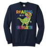 Image of VnSupertramp Roaring Kindergarten Dinosaur Youth Sweatshirt Back to School Gift