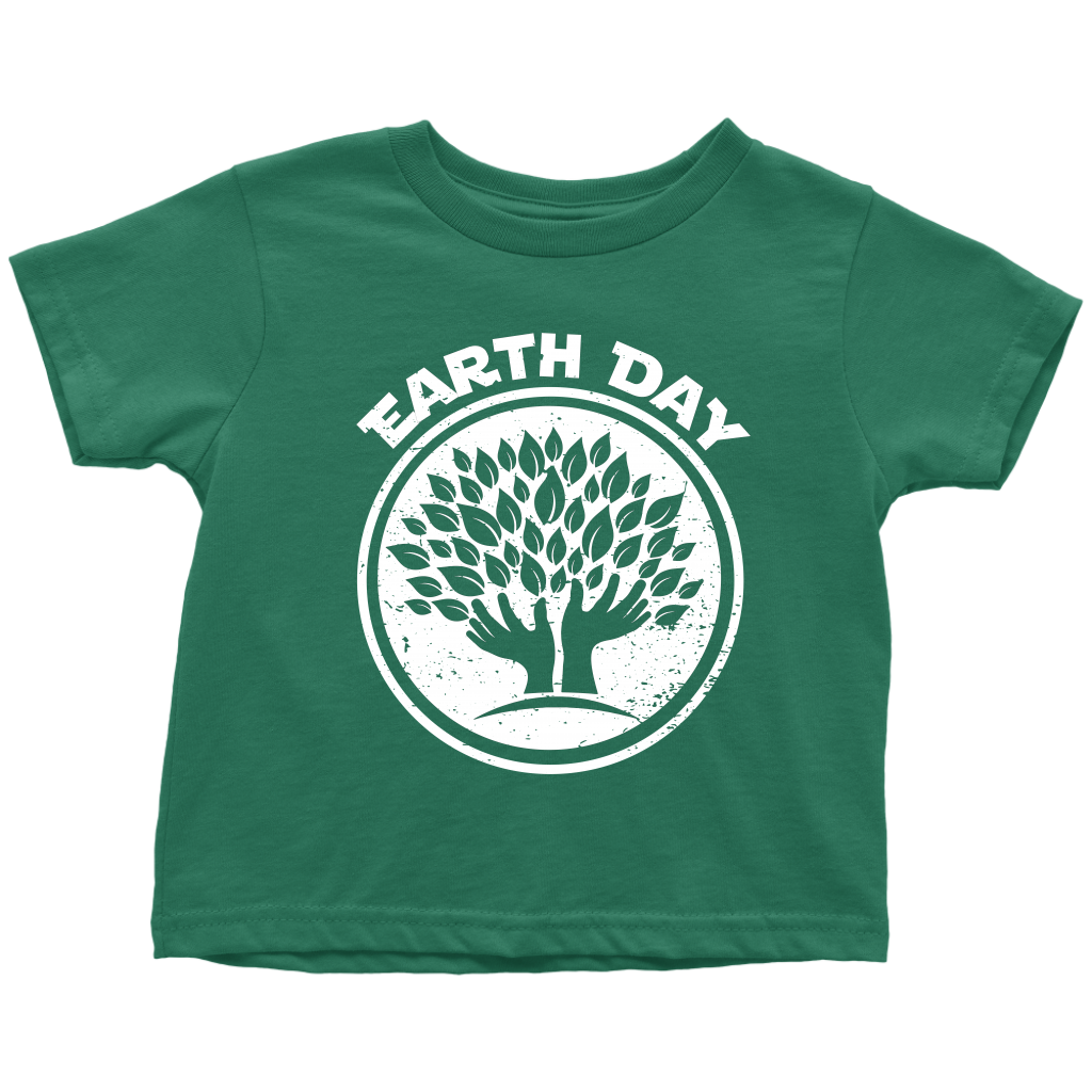 VnSupertramp Tree Hands People Lover Nature Toddler T-Shirt For Boys Girls Happy Earth Day Tee 2019 - D1