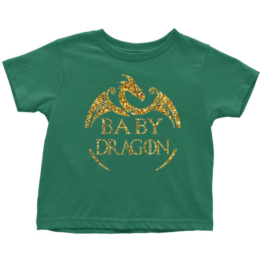 VnSupertramp Baby Dragon Toddler T-shirt For Boys Girls Dragon Fans Gift Family Matching Tee - D2