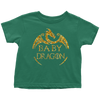 Image of VnSupertramp Baby Dragon Toddler T-shirt For Boys Girls Dragon Fans Gift Family Matching Tee - D2