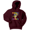Image of VnSupertramp Roaring Kindergarten Dinosaur T-Rex Youth Hoodie Back to School