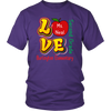 Image of VnSupertramp Personalized Love Apple Women Men Second Grade Teacher T-Shirt - Custom Name, School, Grade - Back To School 1st Day of School