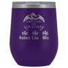 Image of VnSupertramp Mother of Dragons 12oz Wine Tumbler - Personalized Mother's Day Gift - Game of Thrones Fans Lovers - D3