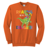 Image of VnSupertramp Roaring Kindergarten Dinosaur Youth Sweatshirt Back to School Gift