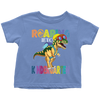 Image of VnSupertramp Roaring Kindergarten Dinosaur T-Rex Toddler Shirt Back to School