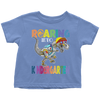 Image of VnSupertramp Roaring Kindergarten Dinosaur T-Rex Toddler Shirt Back to School