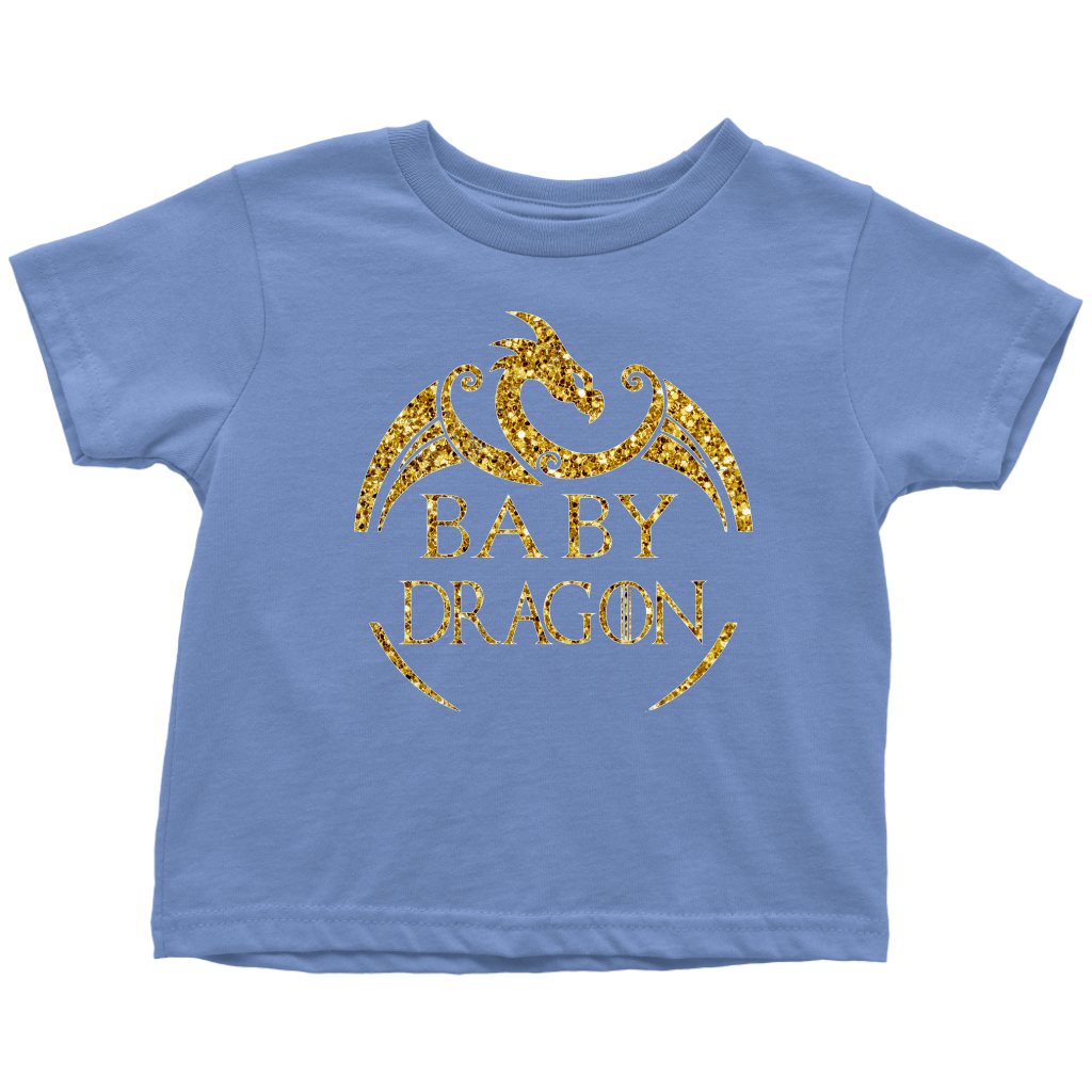 VnSupertramp Baby Dragon Toddler T-shirt For Boys Girls Dragon Fans Gift Family Matching Tee - D2