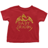Image of VnSupertramp Baby Dragon Toddler T-shirt For Boys Girls Dragon Fans Gift Family Matching Tee - D2