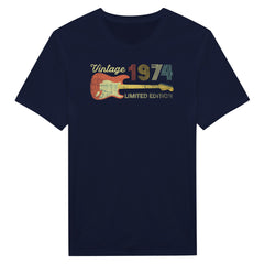 [GLT] Vintage 1974 50 Years Old - Guitar Lovers Birthday Gifts T-Shirt For Men Women | by VnSupertramp Apparel (CA Direct)