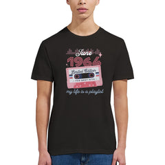 [GLT] June 1964 Retro Cassette 60th Birthday 60 Years Old Shirt For Men Women | by VnSupertramp Apparel (CA Direct)