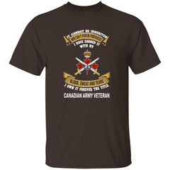 Canadian Army Veteran Happy Canada Day Canada Flag Gifts Shirt Men Women | by VnSupertramp Apparel (CA Direct) Black