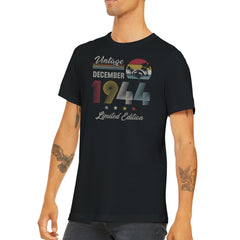 [GLT] Vintage December 1944 80 Years Old Funny 80th Birthday Shirt For Men Women | by VnSupertramp Apparel (CA Direct)