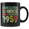 Image of VnSupertramp Vintage April May June July 60th Birthday 1959 Personalized Black Coffee Mug 11oz