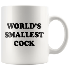 [TL] Funny Mug 11oz World's Smallest Cock Gifts Funny Coffee Mugs for Men Friends by Stikimor