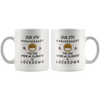 Image of [TL] 5th Quarantine Anniversary 2021 for Couple Husband Wife Men | Lockdown Gift for 5 Years Marriage Party | Married 2016 | 11oz White Coffee Mug D222-5