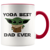 Image of [TL] Yoda Best Dad Ever Mug - Yoda Best Dad Coffee Mug for Fathers Day - Yoda Dad Coffee Cup - Yoda Best Dad Gift for Dad- Gift For Dad