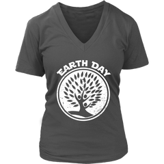 VnSupertramp Tree Hands People Lover Nature Women V-Neck T-Shirt Plus Size XL-4XL Happy Earth Day Tee 2019 - D2