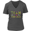 Image of Team Third Grade Women V-Neck Shirt Plus Size XL-4XL Back To School Official VnSupertramp Apparel