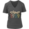 Image of VnSupertramp Classic Vintage 1959 60th Birthday Women V-Neck Shirt Plus Size XL-4XL -  Mother's Day Anniversary Mom Gift