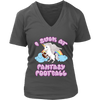 Image of VnSupertramp I Suck At Fantasy Football Women V-Neck Shirt Plus Size XL-4XL