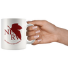 Image of [TL] Nerv Logo Neon Genesis Manga Evangelion Rei Gendo Best 11 Ounce Ceramic Coffee Mug