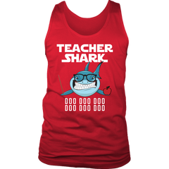 Teacher Shark District Men Tank Top Shirt Doo Doo Doo Plus Size Official VnSupertramp Apparel