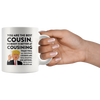 Image of [Teelaunch] Andaz Press 11oz. Funny President Trump Coffee Mug Gift, Best Cousin, Cousining, 1-Pack, Includes Gift Box, Birthday Christmas Novelty Ideas for MAGA Republican Democrats