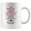 Image of [TL] Personalized Mommy To Be Mug, Love Message From Bump, Mug Gift For Mothers Day, Pregnancy Announcement Mug, New Baby Gift, Baby Shower Gift