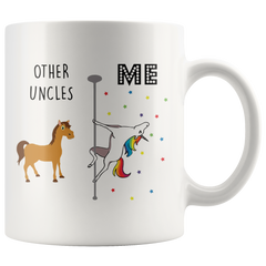 [TL] Unicorn Mug Uncle Gift for Uncle Mug Uncle Birthday Gift Uncle Cup Uncle Gift from Niece Brother Gift for Brother Mugs with Sayings Mug 832