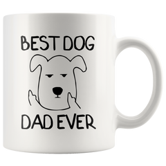 [TL] Best Dog Dad Ever Coffee Mug, 11 oz