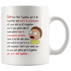 [TL] Best Get Your Shit Together Coffee Mug or Tea Cup,Ceramic Material Mugs,White - 11oz