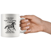 Image of [TL] Funny Horse Mug For Women A Wise Woman Once Said Coffee Mug Horses Mom Mothers Day Mug For Her White 11 Oz