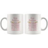 Image of [TL] Andaz Press 11oz. Coffee Mug Gift for Women, Nurse Practitioner Because Super Amazing Life Changing Miracle Worker Isn't an Official Job Title, Floral Flowers, 1-Pack