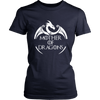 Image of VnSupertramp Mother of Dragons Women Shirt Plus Size XL-4XL For Mother's Day Gift Dragon Fans Lovers Mom Mommy - D1