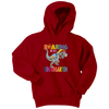 Image of VnSupertramp Roaring Kindergarten Dinosaur T-Rex Youth Hoodie Back to School