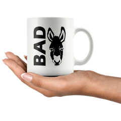 [TL] Bad Ass Funny Sarcastic Gag Gift for Coworker Boss Employee Friend Novelty 11 oz Coffee Mug