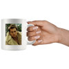 Image of [TL] White Tom Brady Ceramic Mug 11oz Unisex Printed On Both Sides