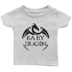 VnSupertramp Baby Dragon Infant T-shirt For Boys Girls Dragon Fans Gift Family Matching Tees - D3