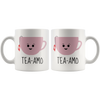 Image of [TL] Tea Amo - Spanish I love You 11oz Fabulous Coffee Tea Mug Perfect for Women Funny Birthday Ideas for Her, Fiancee, Girlfriend, Wife, Mom Love you Mug