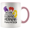 Image of [TL] Hocus Pocus Oh Look Another Glorious Morning Halloween Mug - Sanderson Sisters Halloween Coffee Cup - Hocus Pocus Coffee Cup - Hocus Pocus Mug Halloween Present