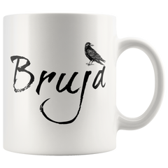 [Teelaunch] Bruja Magic Raven Crow Dark Coffee Mug 11 Ounce Tea