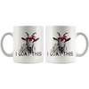 Image of [TL] YouNique Designs I Goat This Mug, 11 Ounces, Goat Mug for Goat Lovers, Crazy Goat Lady Cup