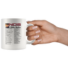 Image of [TL] NCIS Gibbs Rules 69 Rules Coffee Ceramic Mug Travel Cup