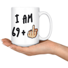 Image of [TL] Funny 70th Birthday Gift for Women Men Turning 70 Years Old Coffee Mug Best Adult Seventy Present Party Cup Idea for mom dad wife husband nana papaw 15oz