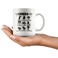 [TL] The camera sutra Coffee mug funny camera Coffee mug photographer gifts Best Mug White Mug 190528